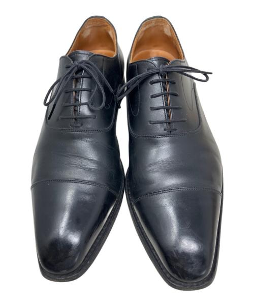 SCOTCH GRAIN（スコッチグレイン）SCOTCH GRAIN (スコッチグレイン) SCOTCH GRAIN ストレートチップシューズ ブラック サイズ:26㎝の古着・服飾アイテム