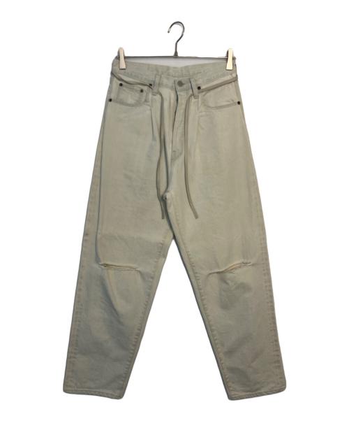 stein（シュタイン）stein (シュタイン) stein VINTAGE REPRODUCTION DAMAGE DENIM JEANS ホワイト サイズ:XSの古着・服飾アイテム