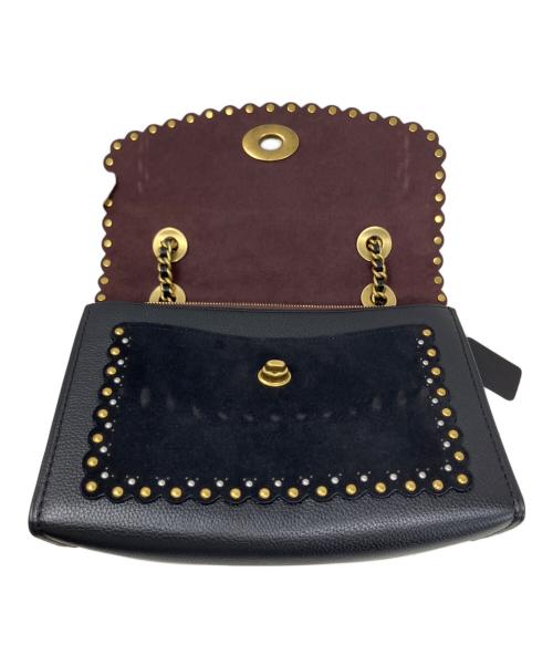 COACH（コーチ）COACH (コーチ) COACH チェーンハンドバッグ ブラックの古着・服飾アイテム