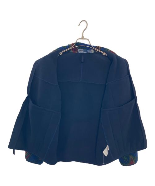 POLO RALPH LAUREN（ポロ・ラルフローレン）POLO RALPH LAUREN (ポロ・ラルフローレン) POLO RALPH LAUREN フリースジャケット ブルー×レッド×グリーン サイズ:Sの古着・服飾アイテム