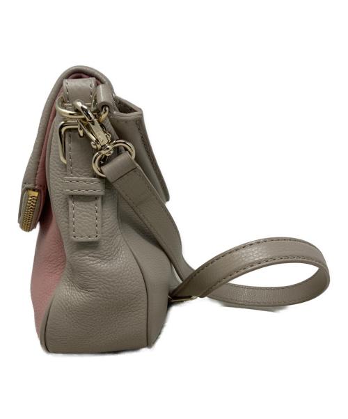 Kate Spade（ケイトスペード）Kate Spade (ケイトスペード) Kate Spade 2WAYバッグ グレー×ピンクの古着・服飾アイテム