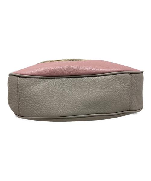 Kate Spade（ケイトスペード）Kate Spade (ケイトスペード) Kate Spade 2WAYバッグ グレー×ピンクの古着・服飾アイテム