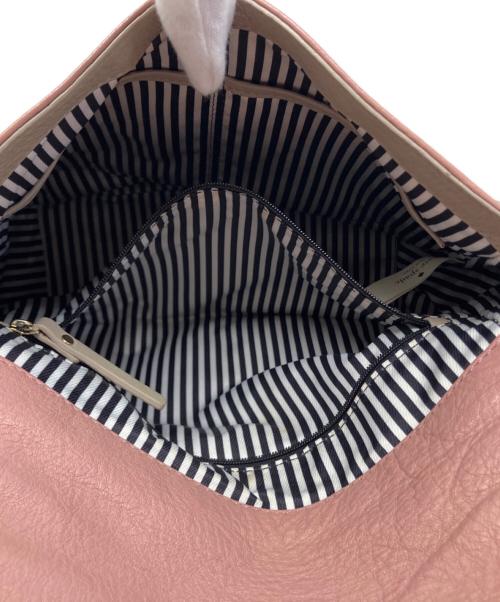 Kate Spade（ケイトスペード）Kate Spade (ケイトスペード) Kate Spade 2WAYバッグ グレー×ピンクの古着・服飾アイテム