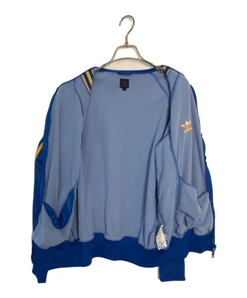 adidas（アディダス）adidas (アディダス) adidas トラックジャケット ブルー×イエローの古着・服飾アイテム