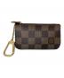 LOUIS VUITTON (ルイ ヴィトン) LOUIS VUITTON ダミエ ポシェットクレ コインケース：17000円