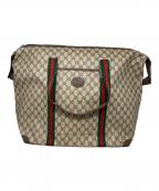 GUCCIグッチ）の古着「GUCCI トートバッグ」｜ブラウン
