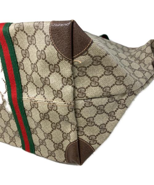 GUCCI（グッチ）GUCCI (グッチ) GUCCI トートバッグ ブラウンの古着・服飾アイテム