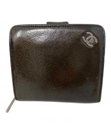 CHANEL（シャネル）の古着「CHANEL 2つ折り財布」｜ブラウン