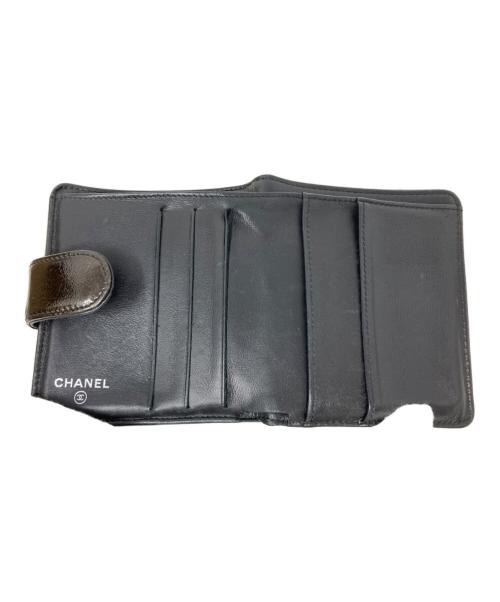 CHANEL（シャネル）CHANEL (シャネル) CHANEL 2つ折り財布 ブラウンの古着・服飾アイテム