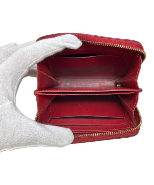 LOUIS VUITTON（ルイ ヴィトン）LOUIS VUITTON (ルイ ヴィトン) LOUIS VUITTON ヴェルニ ジッピーコインパース 財布 レッドの古着・服飾アイテム