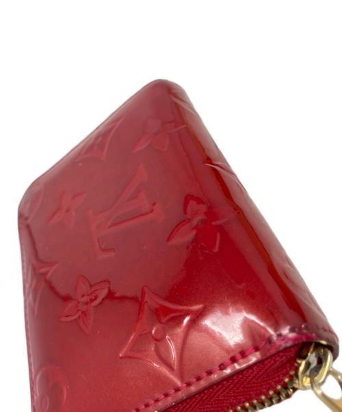 LOUIS VUITTON（ルイ ヴィトン）LOUIS VUITTON (ルイ ヴィトン) LOUIS VUITTON ヴェルニ ジッピーコインパース 財布 レッドの古着・服飾アイテム