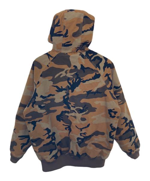 CarHartt（カーハート）CarHartt (カーハート) CarHartt アクティブジャケット ブラウン サイズ:XLの古着・服飾アイテム
