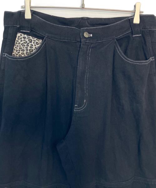 9090（9090）9090 (9090) 9090 インターパンツ ブラック サイズ:XLの古着・服飾アイテム