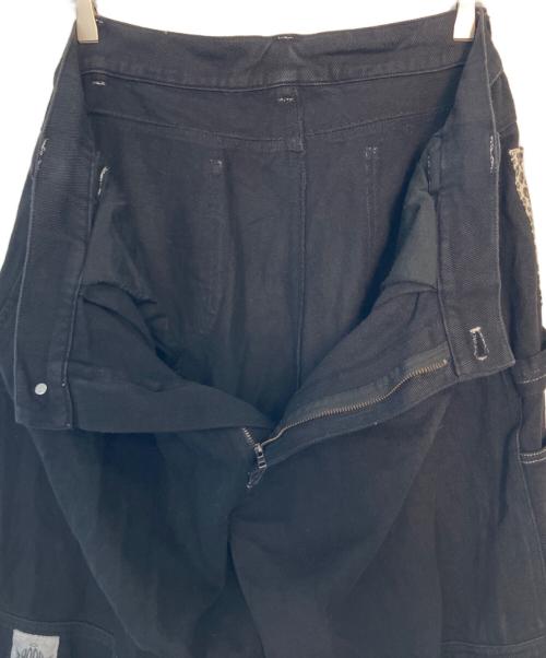 9090（9090）9090 (9090) 9090 インターパンツ ブラック サイズ:XLの古着・服飾アイテム