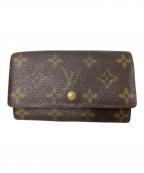 LOUIS VUITTONルイ ヴィトン）の古着「LOUIS VUITTON モノグラム ポルトモネ・ジップ 2つ折り財布」