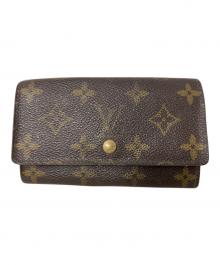 LOUIS VUITTON（ルイ ヴィトン）の古着「LOUIS VUITTON モノグラム ポルトモネ・ジップ 2つ折り財布」