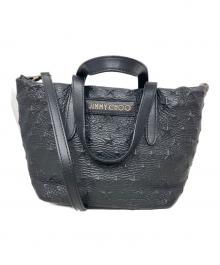 JIMMY CHOO（ジミーチュウ）の古着「JIMMY CHOO 2WAYバッグ」｜ブラック