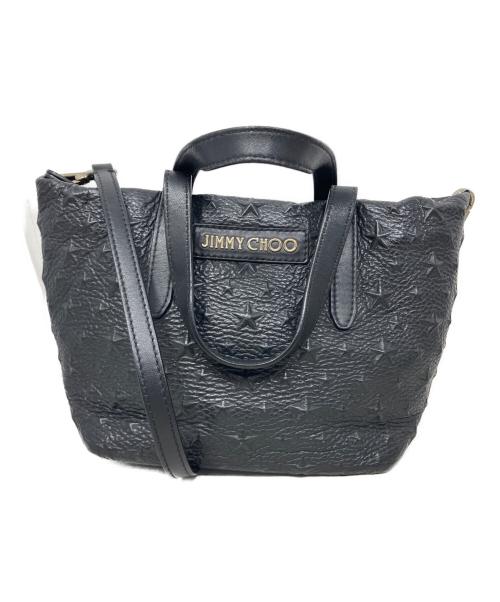 JIMMY CHOO（ジミーチュウ）JIMMY CHOO (ジミーチュウ) JIMMY CHOO 2WAYバッグ ブラックの古着・服飾アイテム