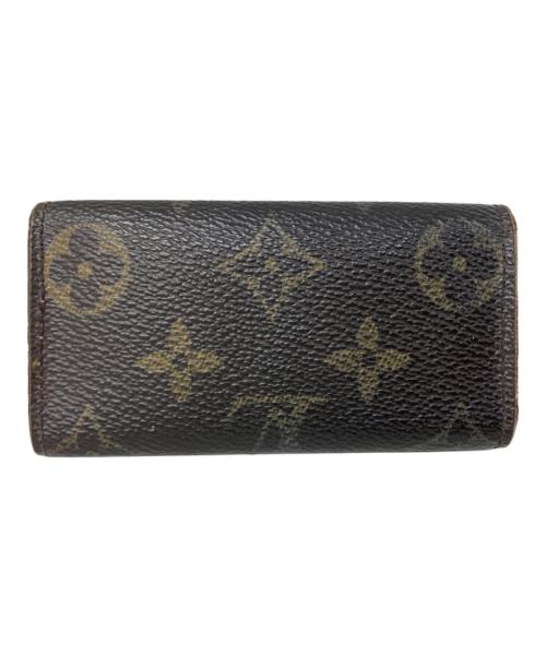 LOUIS VUITTON（ルイ ヴィトン）LOUIS VUITTON (ルイ ヴィトン) LOUIS VUITTON モノグラム ミュルティクレ4 キーケース ブラウンの古着・服飾アイテム
