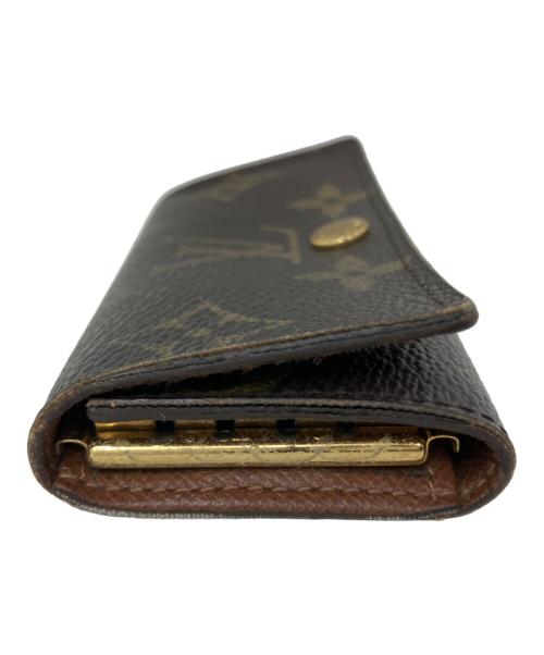 LOUIS VUITTON（ルイ ヴィトン）LOUIS VUITTON (ルイ ヴィトン) LOUIS VUITTON モノグラム ミュルティクレ4 キーケース ブラウンの古着・服飾アイテム