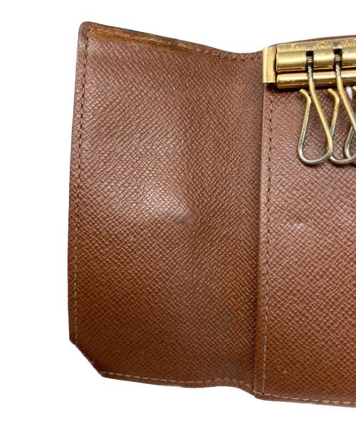 LOUIS VUITTON（ルイ ヴィトン）LOUIS VUITTON (ルイ ヴィトン) LOUIS VUITTON モノグラム ミュルティクレ4 キーケース ブラウンの古着・服飾アイテム