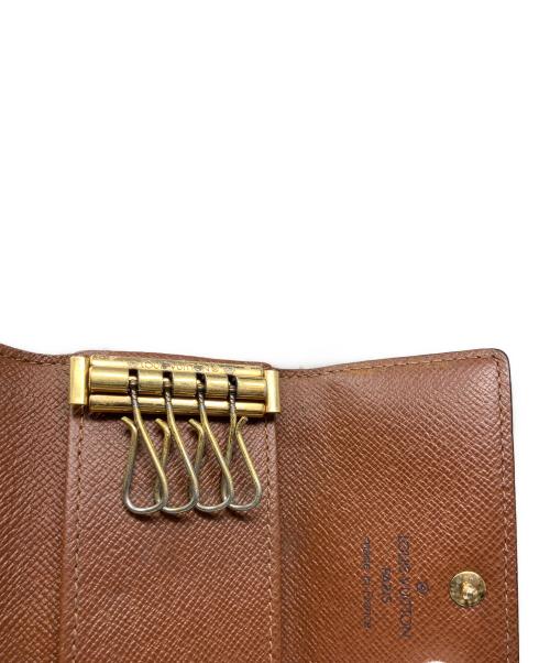 LOUIS VUITTON（ルイ ヴィトン）LOUIS VUITTON (ルイ ヴィトン) LOUIS VUITTON モノグラム ミュルティクレ4 キーケース ブラウンの古着・服飾アイテム