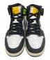 中古・古着 NIKE (ナイキ) NIKE AIR JORDAN 1 RETRO HIGH OG ハイカットスニーカー ホワイト×ブラック×オレンジ×グリーン サイズ:27㎝：7000円