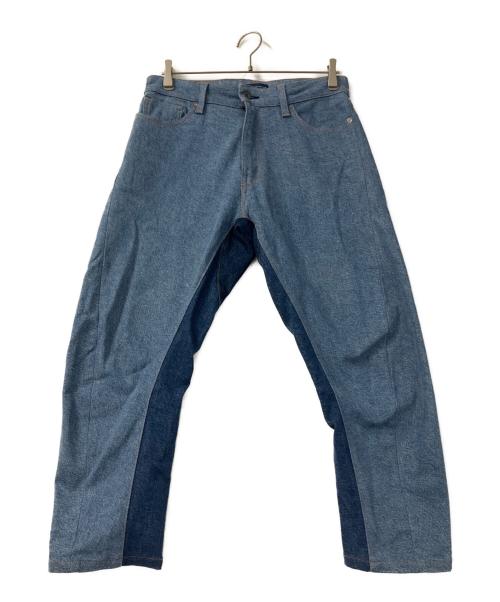 LEVI'S MADE&CRAFTED（リーバイスメイドクラフテッド）LEVI'S MADE&CRAFTED (リーバイスメイドクラフテッド) デニムパンツ スカイブルー×ネイビー サイズ:30/32の古着・服飾アイテム