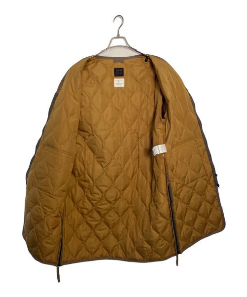 TAION（タイオン）TAION (タイオン) TAION キルティングダウンコート ベージュ サイズ:Lの古着・服飾アイテム