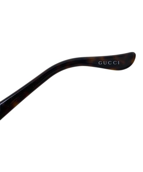 GUCCI（グッチ）GUCCI (グッチ) サングラス ブラウンの古着・服飾アイテム