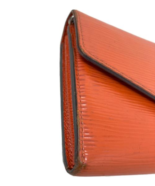 LOUIS VUITTON（ルイ ヴィトン）LOUIS VUITTON (ルイ ヴィトン) LOUIS VUITTON エピ 長財布 オレンジの古着・服飾アイテム