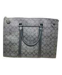 COACH（コーチ）の古着「COACH 2WAYトートバッグ」｜グレー