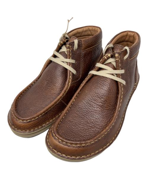 BIRKENSTOCK（ビルケンシュトック）BIRKENSTOCK (ビルケンシュトック) BIRKENSTOCK PASADENA レザーシューズ ブラウン サイズ:40の古着・服飾アイテム