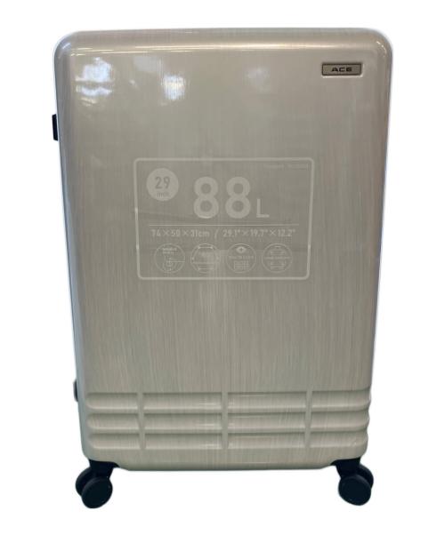 ACE（エース）ACE (エース) ACE ヘアラインホワイト キャリーバッグ 未使用品の古着・服飾アイテム