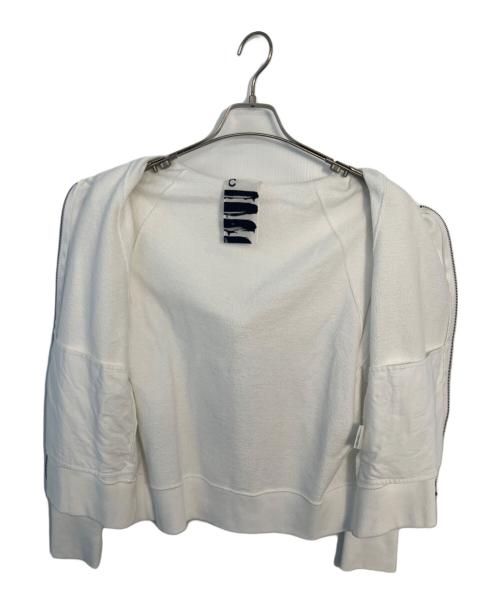 CHAOS（カオス）Chaos (カオス) Chaos ジップパーカー アイボリー サイズ:Freeの古着・服飾アイテム