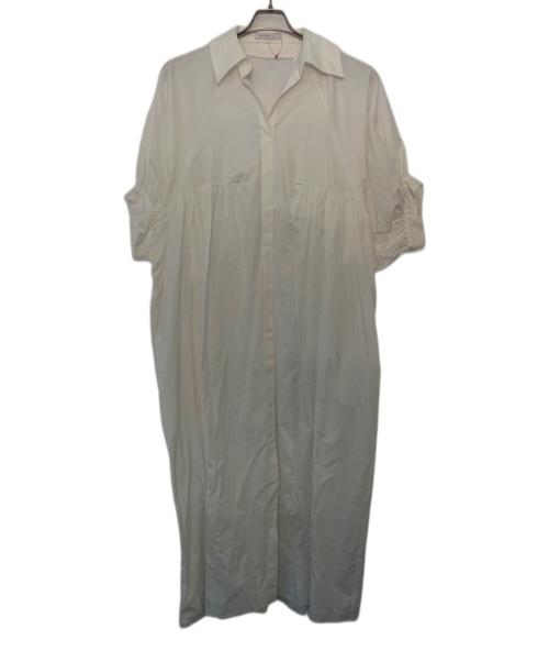 ETRE TOKYO（エトレトウキョウ）ETRE TOKYO (エトレトウキョウ) ETRE TOKYO 半袖ワンピース ホワイト サイズ:Freeの古着・服飾アイテム
