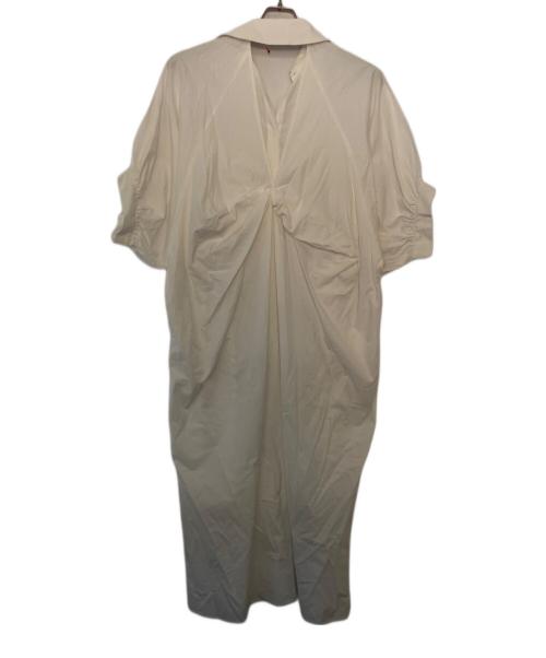 ETRE TOKYO（エトレトウキョウ）ETRE TOKYO (エトレトウキョウ) ETRE TOKYO 半袖ワンピース ホワイト サイズ:Freeの古着・服飾アイテム
