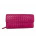 BOTTEGA VENETA（ボッテガベネタ）の古着「BOTTEGA VENETA 長財布」｜ピンク
