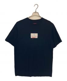 SUPREME（シュプリーム）の古着「Supreme Signature LabelS/STop T-shirt 半袖カットソー」｜ブラック