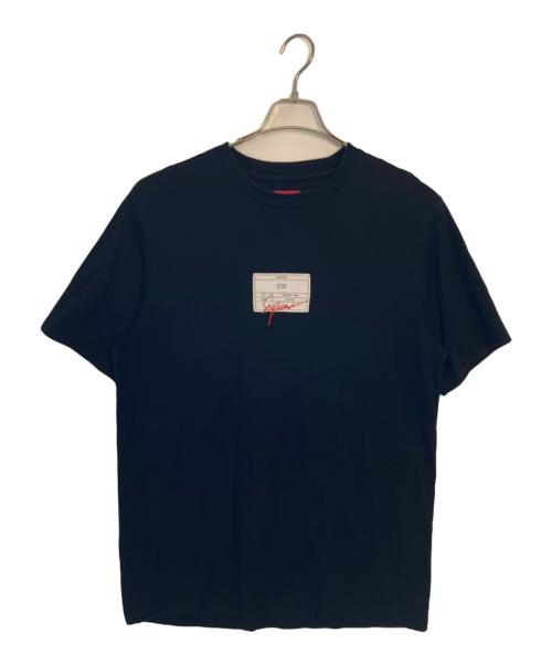 SUPREME（シュプリーム）Supreme (シュプリーム) Supreme Signature LabelS/STop T-shirt 半袖カットソー ブラック サイズ:Mの古着・服飾アイテム