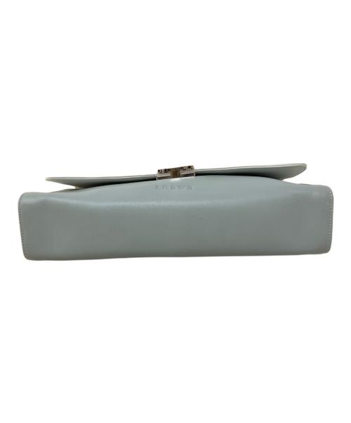 LOEWE（ロエベ）LOEWE (ロエベ) LOEWE ハンドバッグ ホワイト×スカイブルーの古着・服飾アイテム