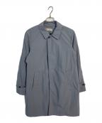 BEAUTY&YOUTHビューティーアンドユース）の古着「BEAUTY&YOUTH PERTEX ナイロン バルマカン コート 撥水 ステンカラーコート」｜ブルー