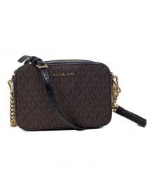 MICHAEL KORS（マイケルコース）の古着「ショルダーバッグ」｜ブラック×ブラウン