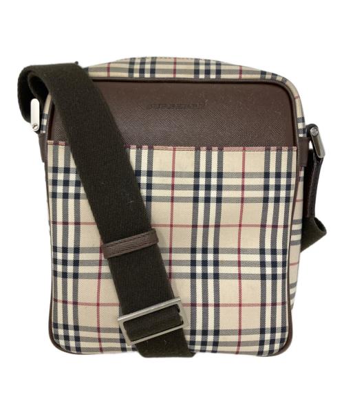 BURBERRY（バーバリー）BURBERRY (バーバリー) BURBERRY ショルダーバッグ ブラウンの古着・服飾アイテム