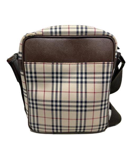 BURBERRY（バーバリー）BURBERRY (バーバリー) BURBERRY ショルダーバッグ ブラウンの古着・服飾アイテム