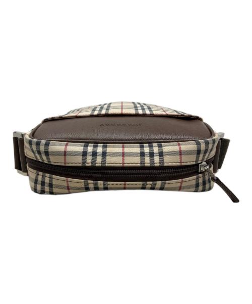 BURBERRY（バーバリー）BURBERRY (バーバリー) BURBERRY ショルダーバッグ ブラウンの古着・服飾アイテム