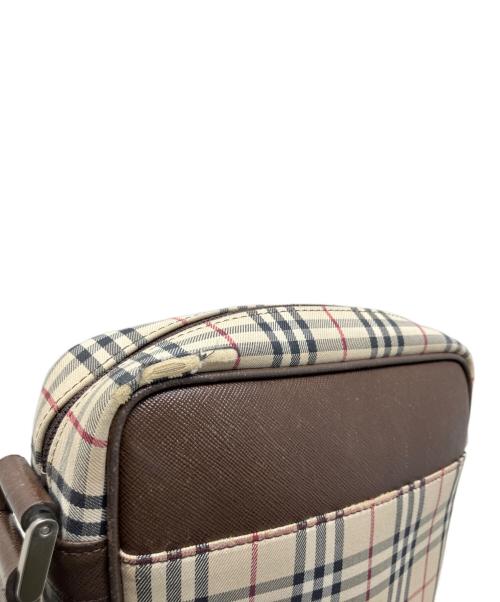 BURBERRY（バーバリー）BURBERRY (バーバリー) BURBERRY ショルダーバッグ ブラウンの古着・服飾アイテム
