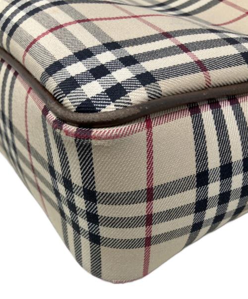 BURBERRY（バーバリー）BURBERRY (バーバリー) BURBERRY ショルダーバッグ ブラウンの古着・服飾アイテム