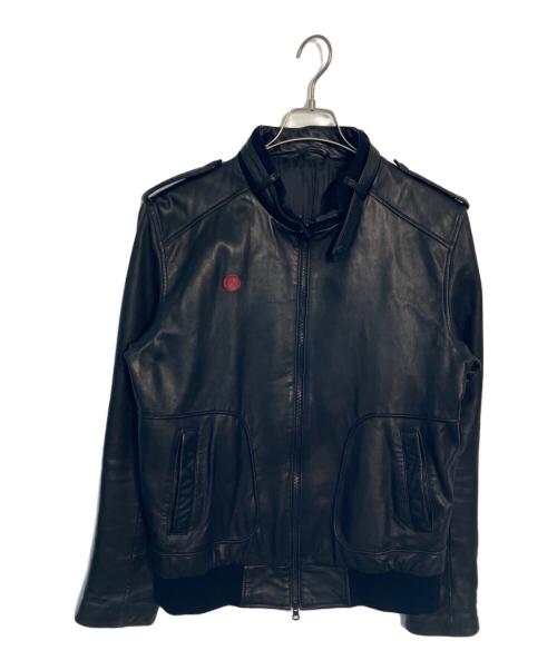 ROIAL INTL（ROIAL INTL）ROIAL INTL (ROIAL INTL) ROIAL INTL シングルライダースジャケット ブラック サイズ:Lの古着・服飾アイテム