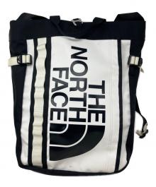 THE NORTH FACE（ザ ノース フェイス）の古着「THE NORTH FACE リュック」｜ブラック×ホワイト